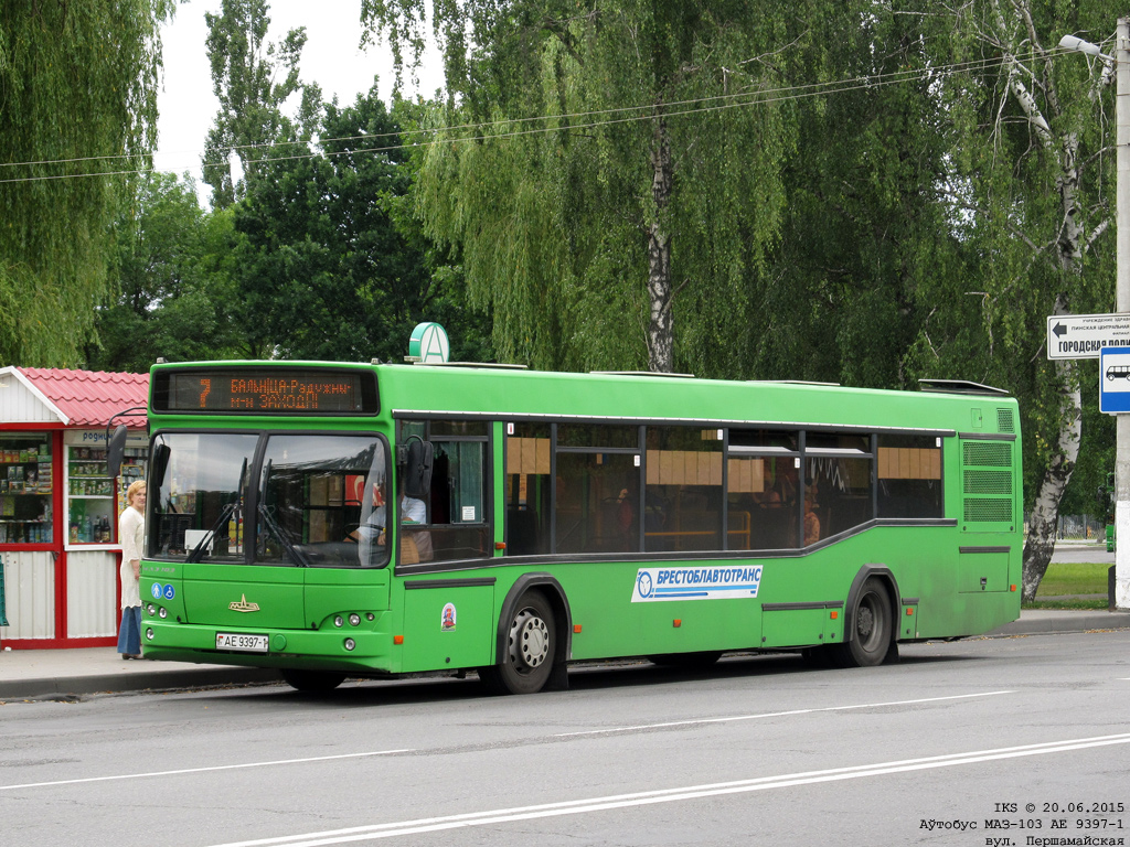 Pinsk, MAZ-103.465 No. 44921