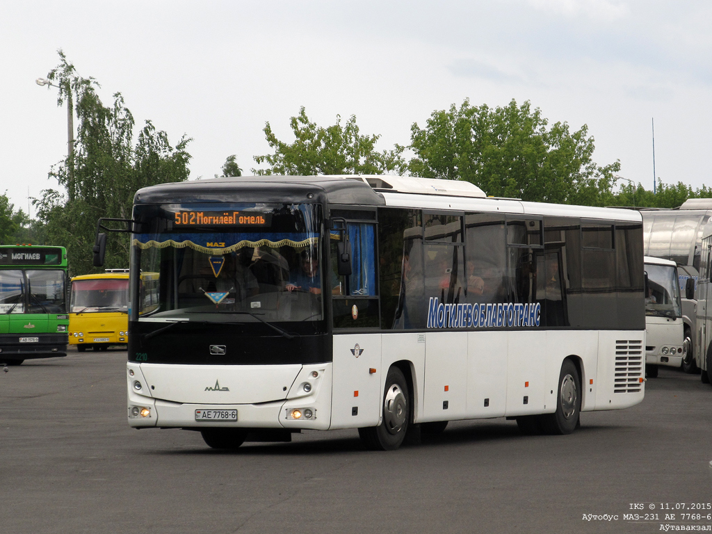 Mogilev, МАЗ-231.062 č. 2210