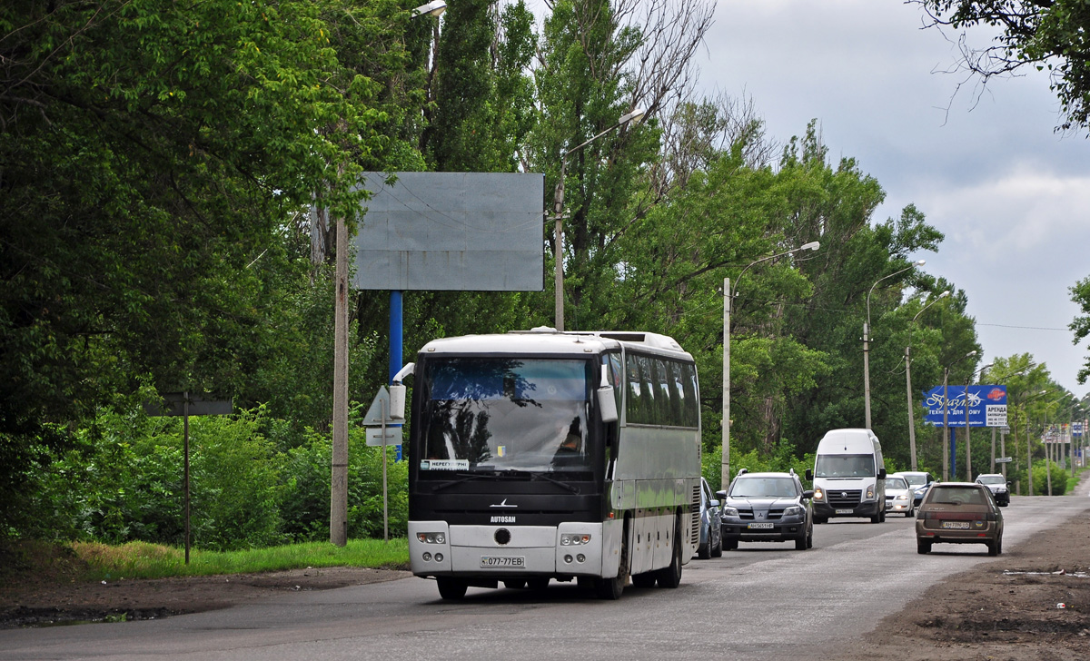 Donetsk, Mercedes-Benz O350-15RHD Tourismo I # 077-77 ЕВ