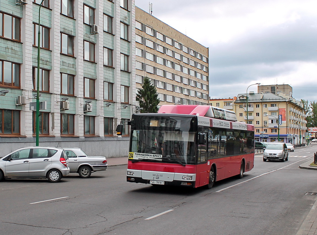 Brest, MAN A20 NÜ313 CNG # АІ 7818-1