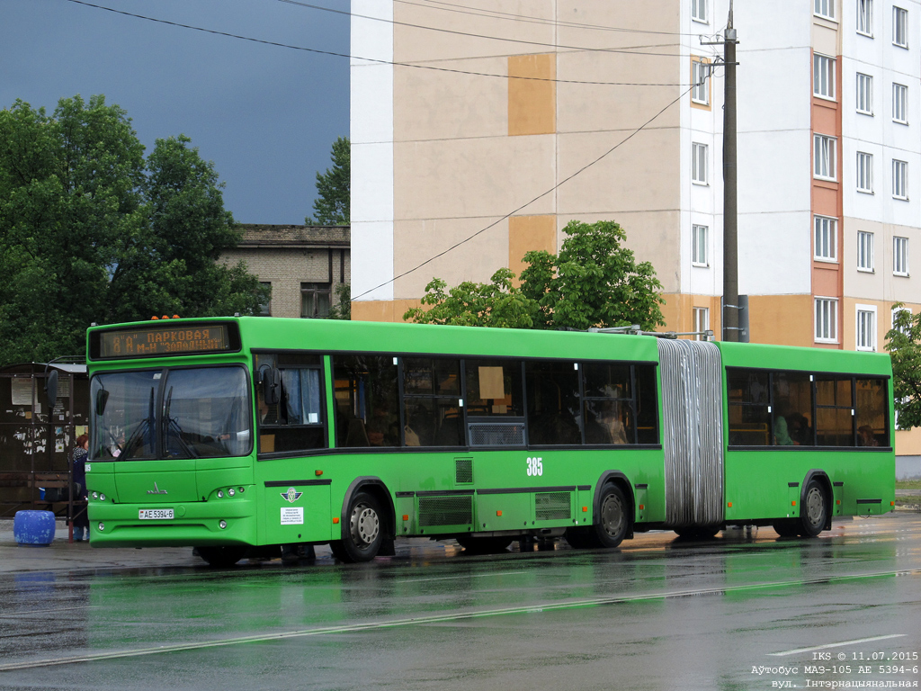 Bobrujsk, МАЗ-105.465 # 385