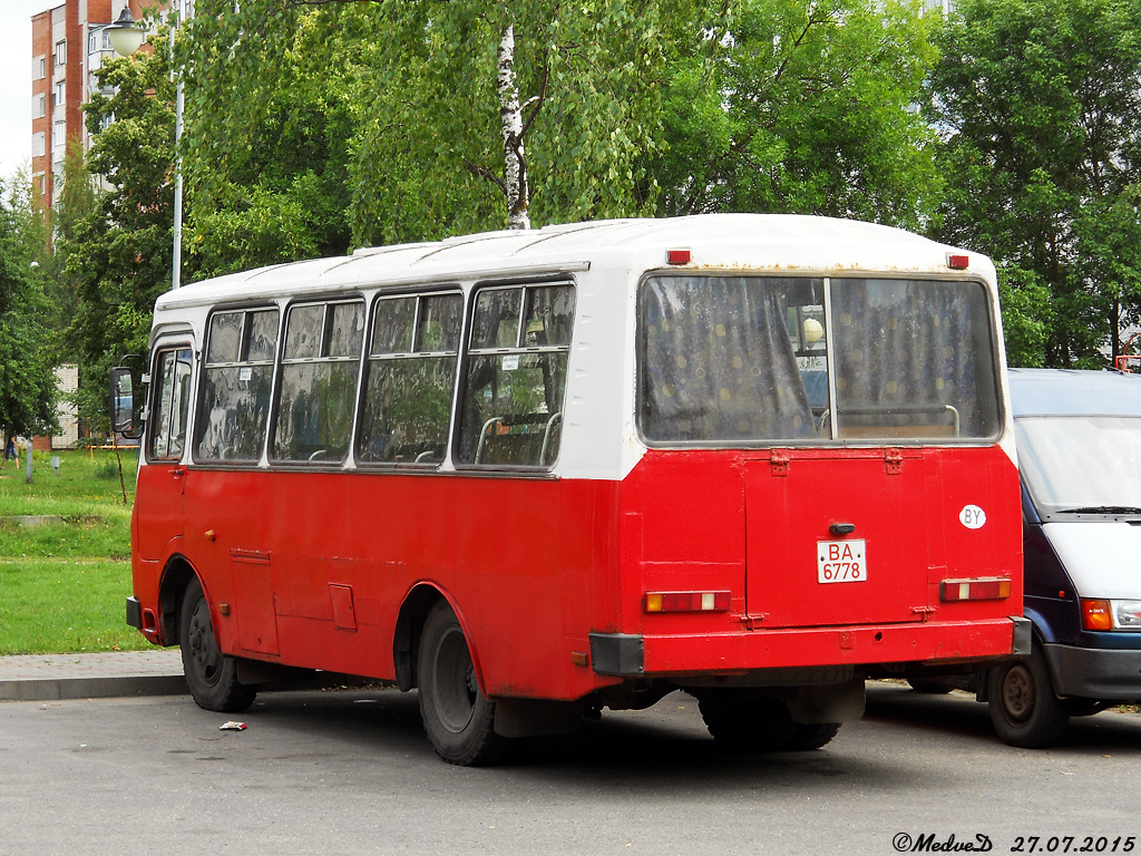 Вітебськ, ПАЗ-3205 № ВА 6778