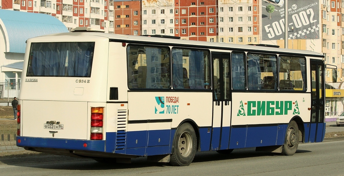 Nizhnevártovsk, Karosa C934E.1351 # В 022 СН 86