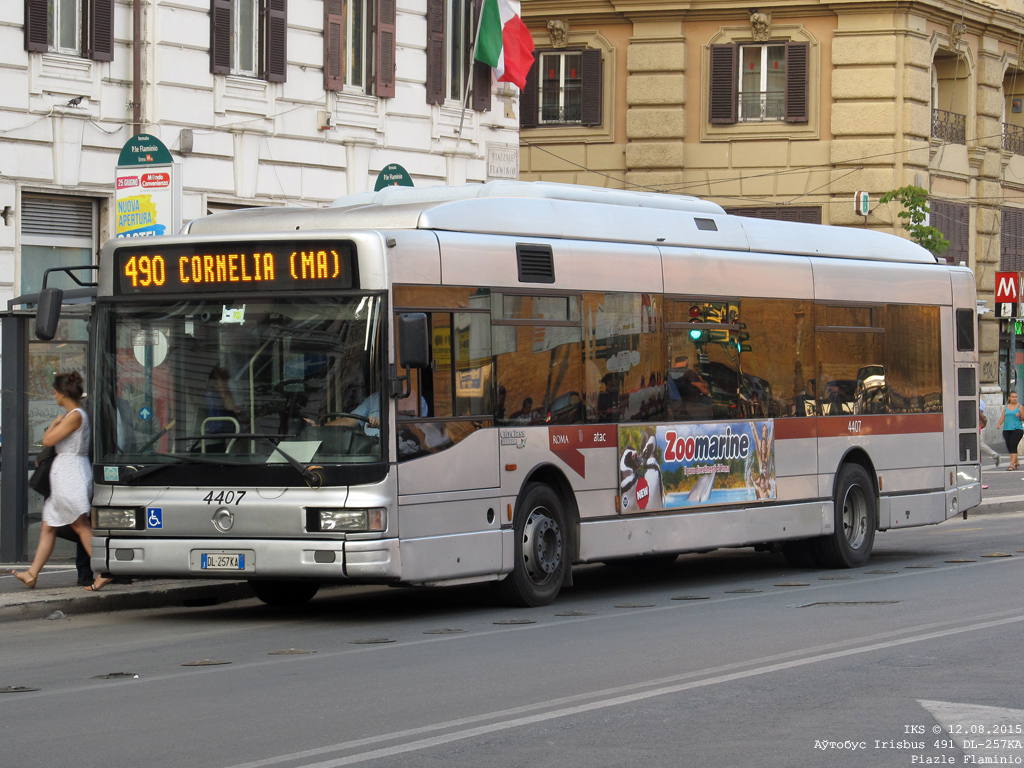 Rome, Irisbus CityClass 491E.12.27 CNG # 4407