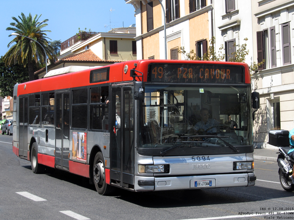 Рим, IVECO CityClass 491E.12.27 № 5094