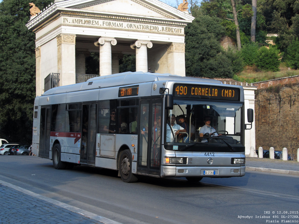 Řím, Irisbus CityClass 491E.12.27 CNG č. 4412