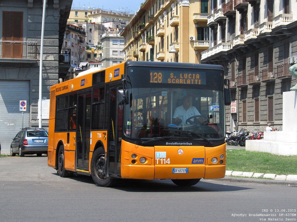 Naples, BredaMenariniBus Vivacity M231CU CNG nr. T114