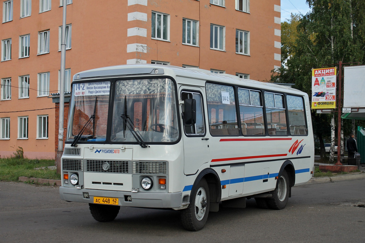 Anzhero-Sudzhensk, PAZ-32054 (40, K0, H0, L0) # АС 448 42