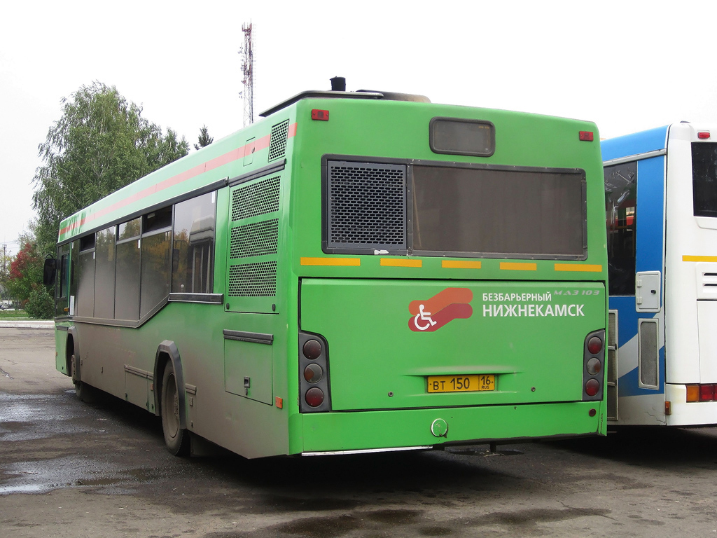 Нижнекамск, МАЗ-103.476 № ВТ 150 16