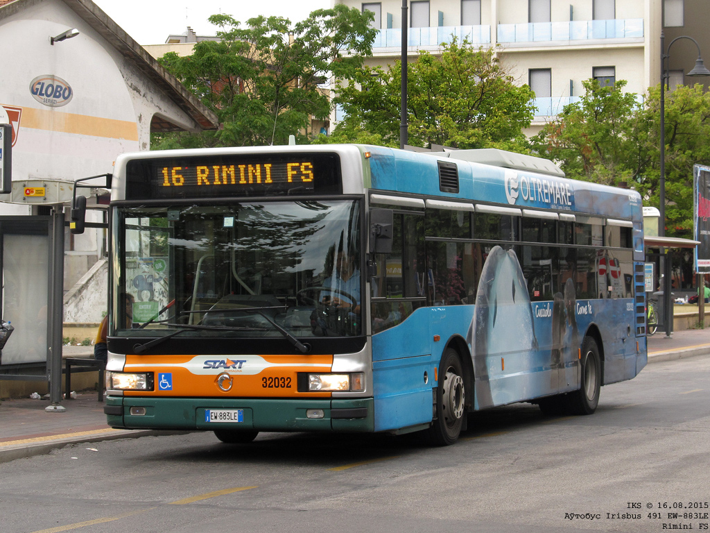 Римини, Irisbus CityClass 491E.10.29 № 32032