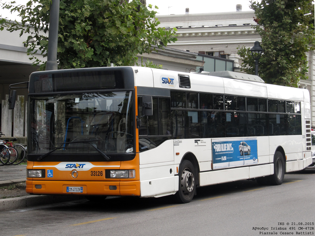 Римини, Irisbus CityClass 491E.S81 № 33126