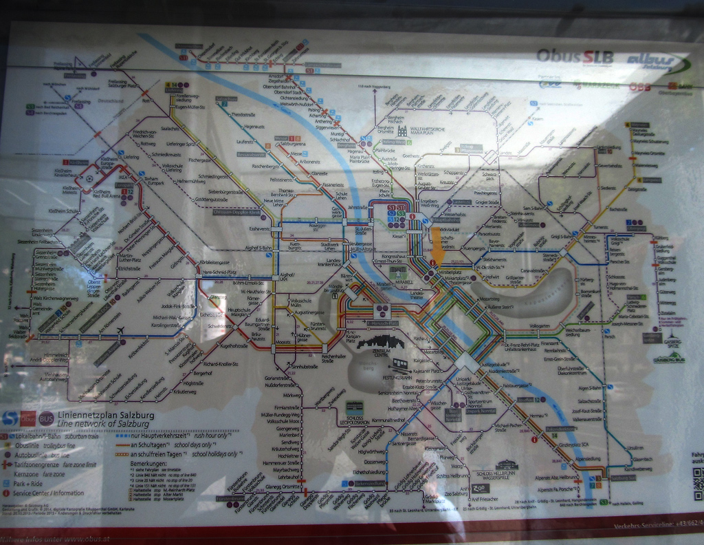 Salzburg — Maps