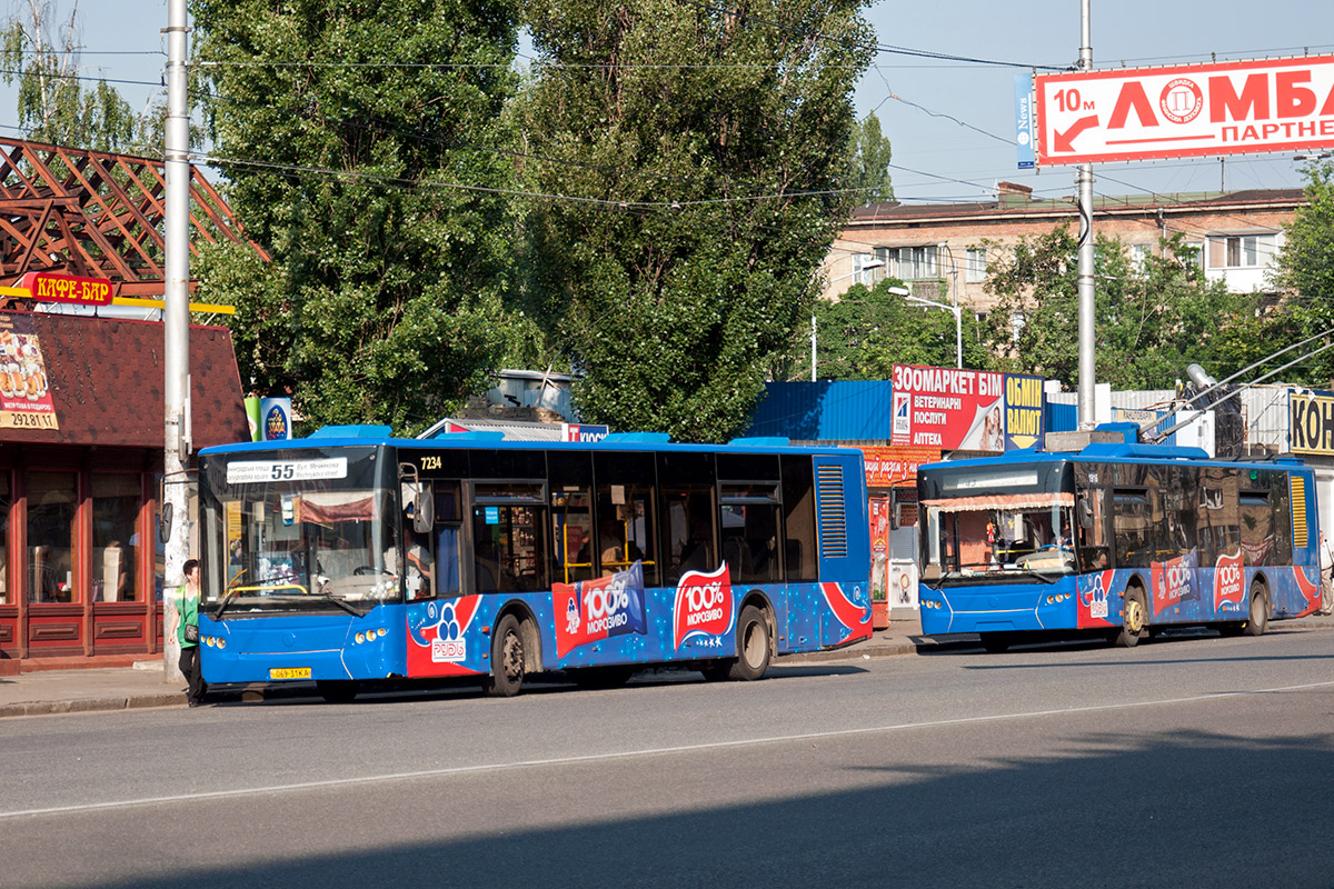 Киев, ЛАЗ A183D1 № 7234