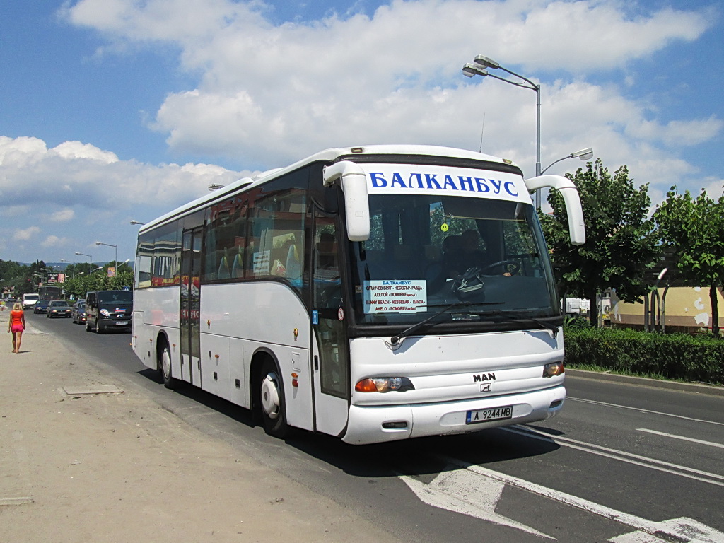 Burgas, Noge Touring Intercity č. А 9244 МВ