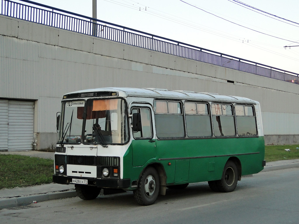 Узловая, ПАЗ-3205-110 (32050R) № М 428 СХ 71