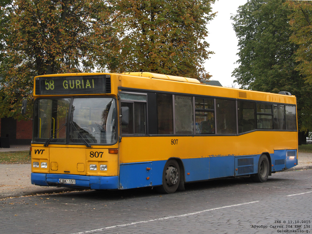 Vilnius, Carrus K204 City L # 807
