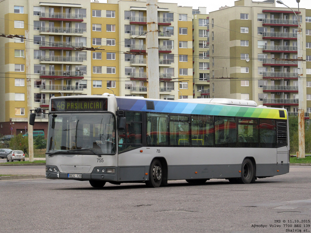 Vilnius, Volvo 7700 №: 755
