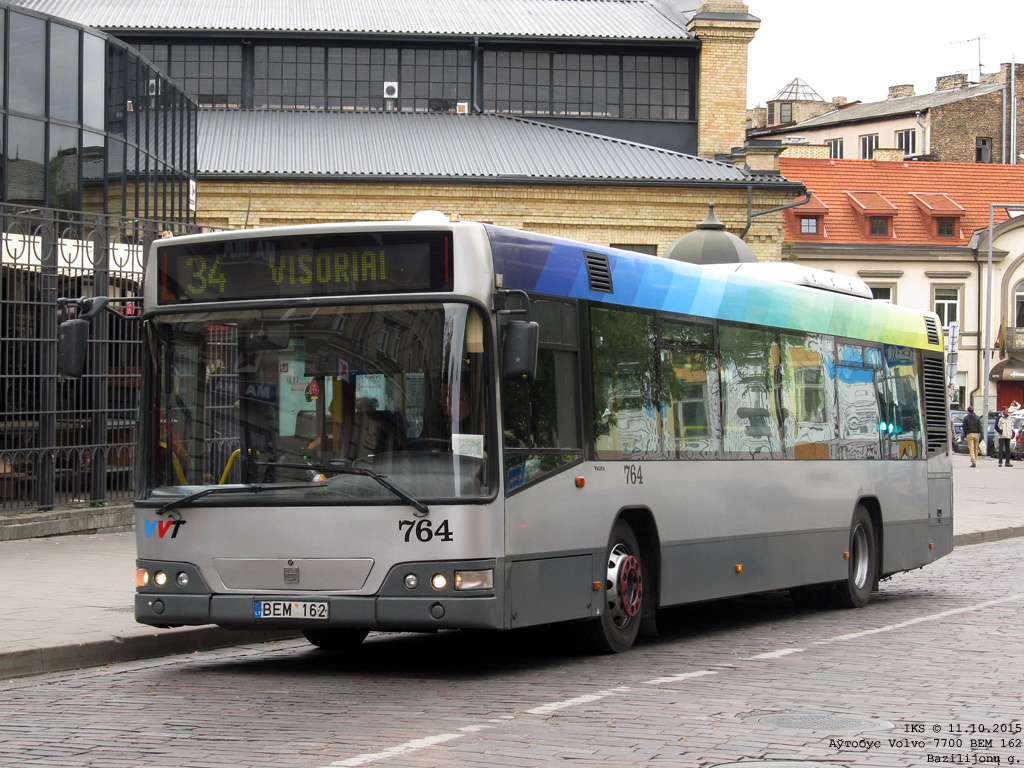 Вильнюс, Volvo 7700 № 764