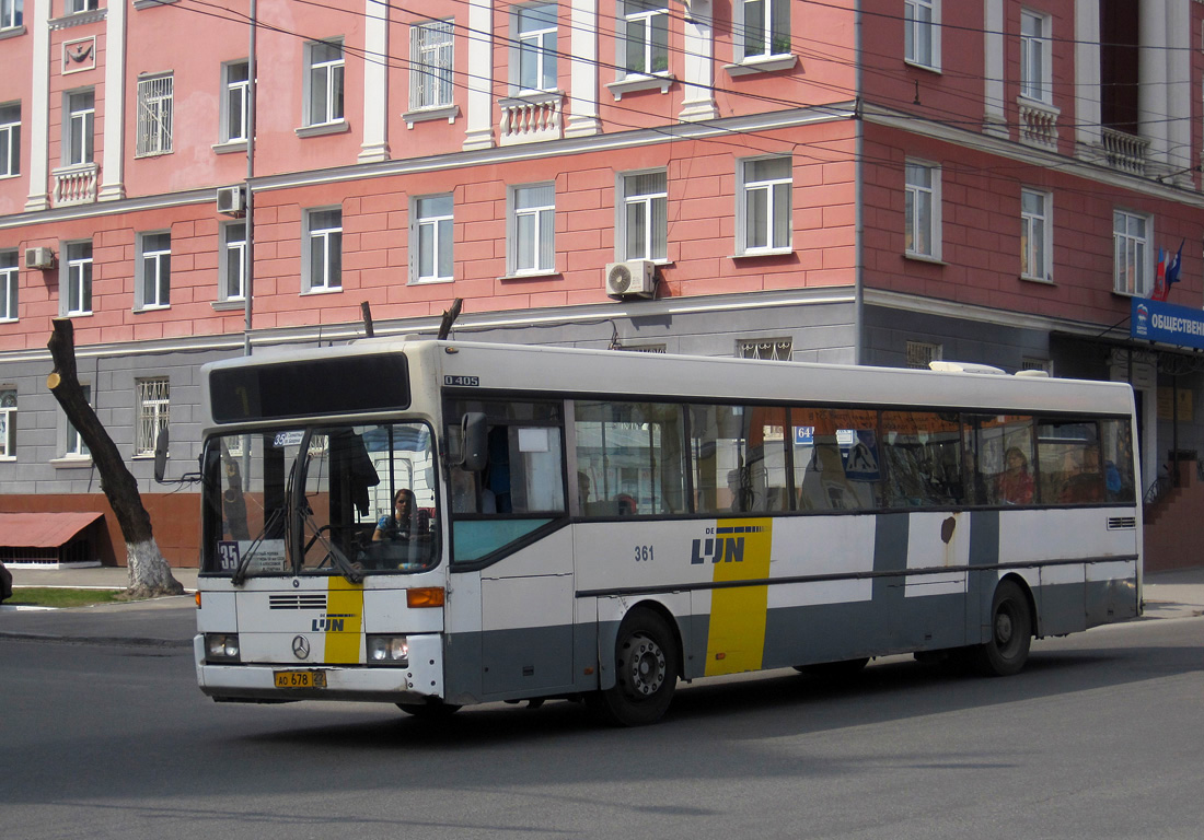 Barnaul, Mercedes-Benz O405 # АО 678 22