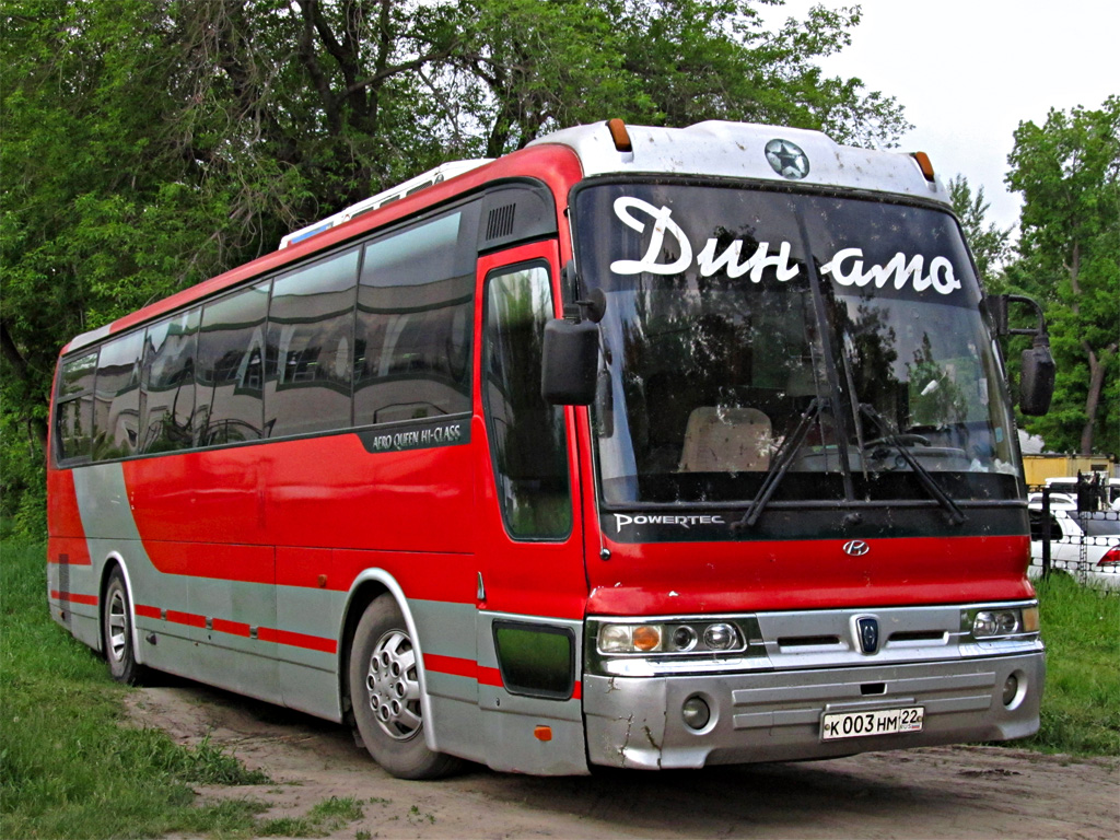 Barnaul, Hyundai AeroQueen Hi-Class № К 003 НМ 22