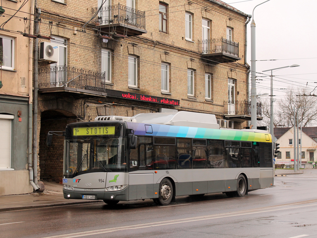 Vilnius, Solaris Urbino III 12 CNG Nr. 954