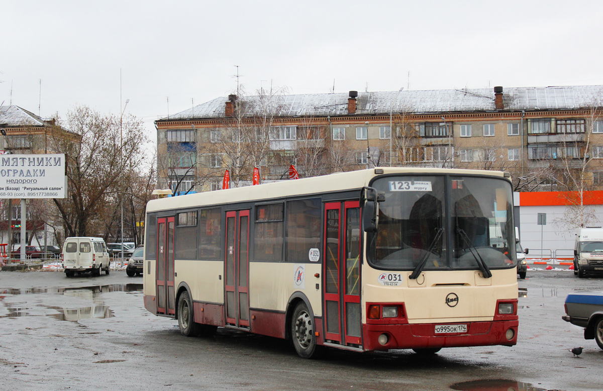 Chelyabinsk, LiAZ-5256.53 č. 031