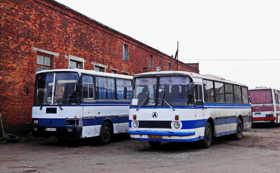Червоноград, ЛАЗ А141 № ВС 5078 АО; Червоноград, ЛАЗ-697Р № ВМ 1992 АА