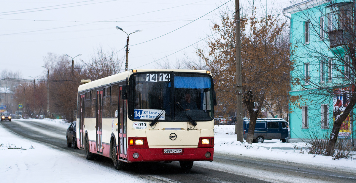 Chelyabinsk, LiAZ-5256.53 č. 030