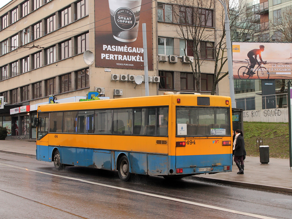 Vilnius, Mercedes-Benz O405 №: 494