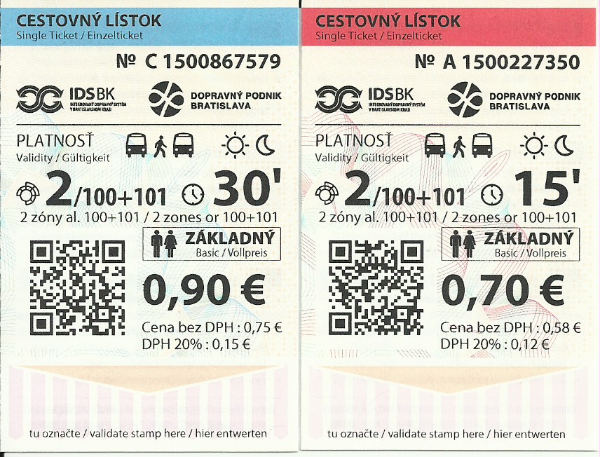 Bratislava — Tickets; Tickets (all)