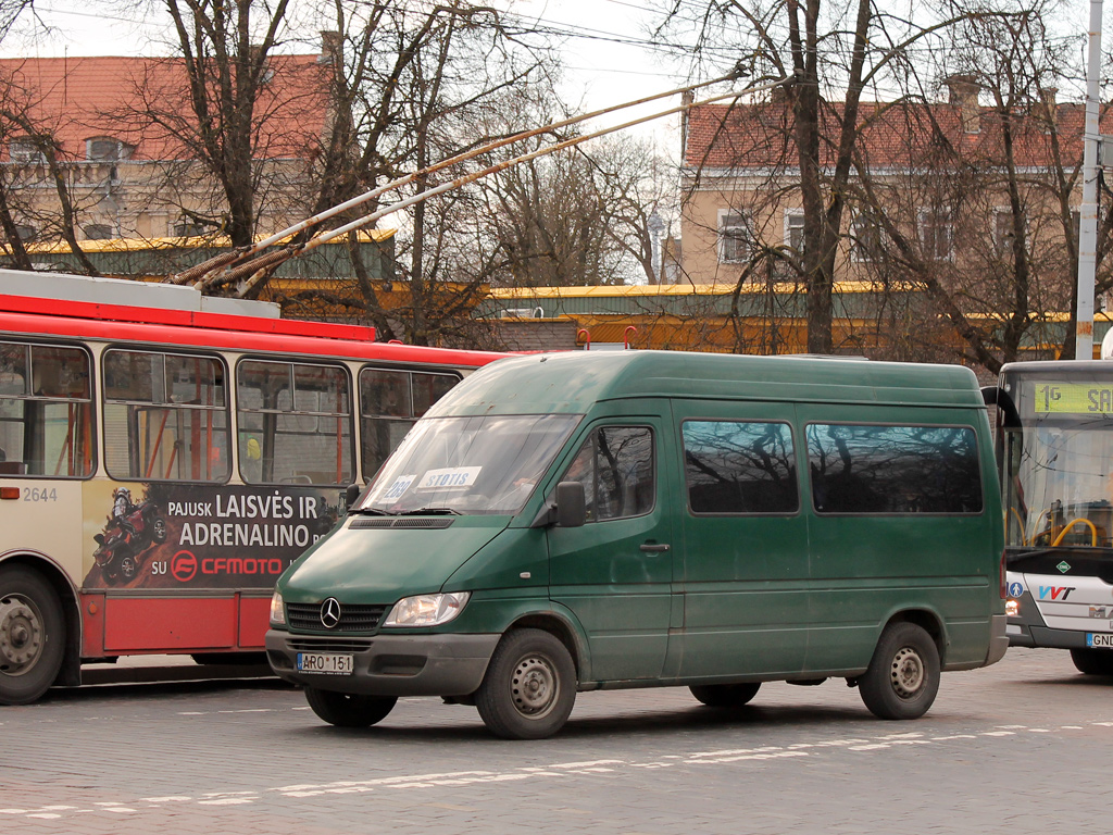 Vilnius, Mercedes-Benz Sprinter 311CDI nr. ARO 151
