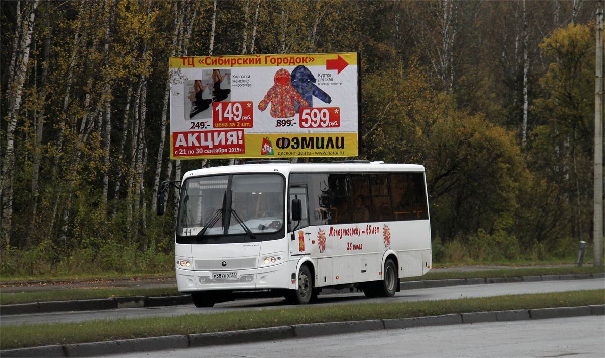 Zheleznogorsk (Krasnoyarskiy krai), PAZ-320414-05 "Vector" (3204ER) # Р 387 НВ 124