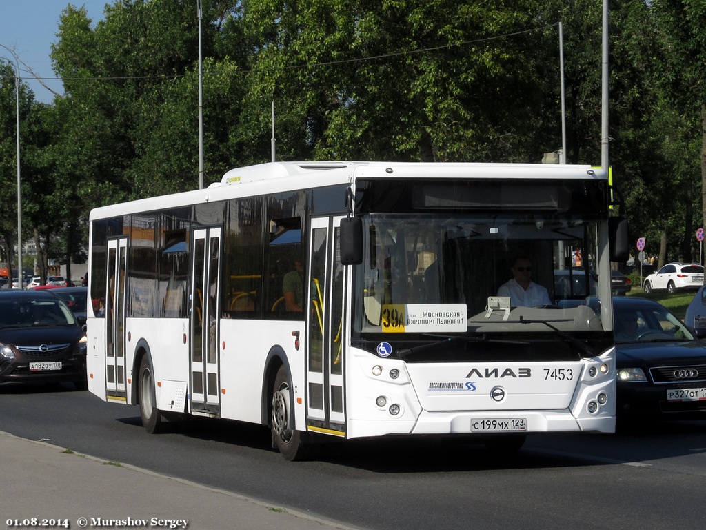 Saint Petersburg, LiAZ-5292.30 # 7453