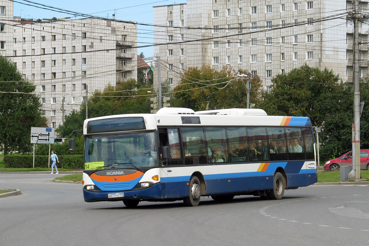 Perm, Scania OmniCity CN94UB 4X2EB nr. В 077 РХ 159