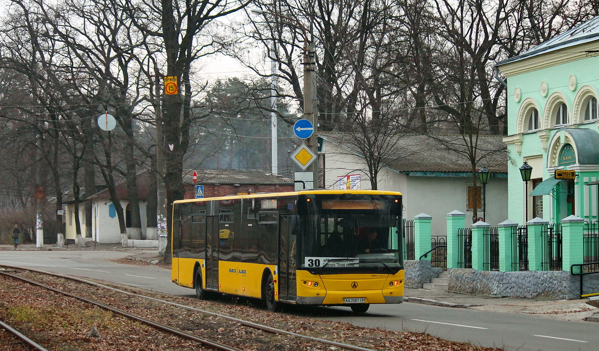 Kyiv, LAZ A191 InterLAZ 13.5LE # 7559