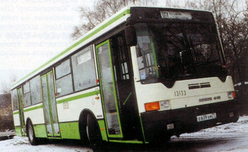 Moscow, Ikarus 415.33 # 13133