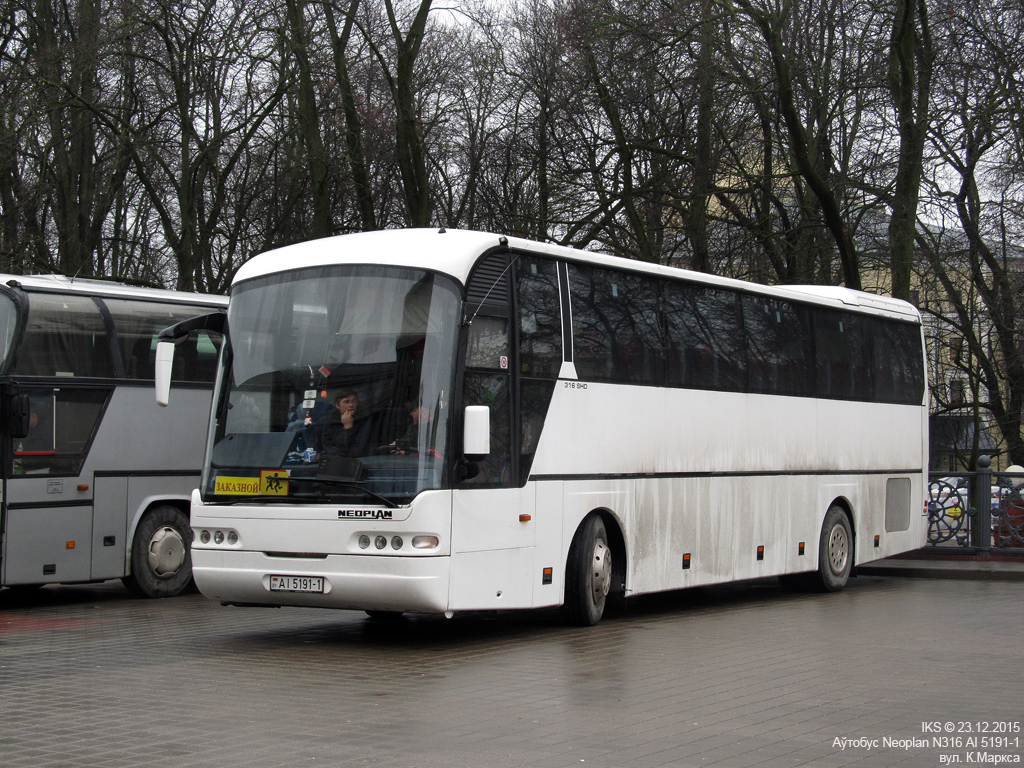 Baranovichi, Neoplan N3316SHD Euroliner (Solaris) № АІ 5191-1