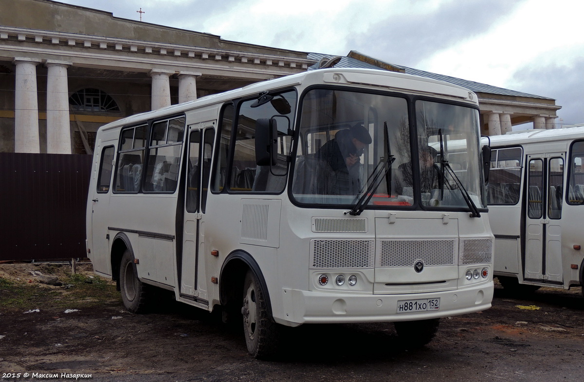 Касимов, PAZ-32053 (320530, 3205B0, 3205C0, 3205E0) # Н 881 ХО 152 — Photo  — BUSPHOTO