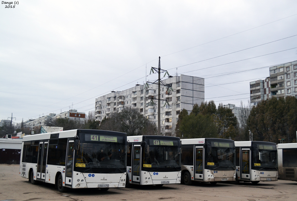 Samara, MAZ-206.085 # 96; Samara — bus station