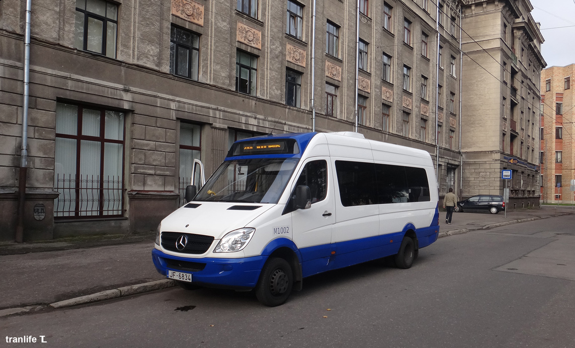 Riga, Universāls UniLine (MB Sprinter 513CDI) č. M1002