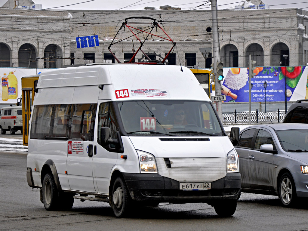Barnaul, Nizhegorodets-222709 (Ford Transit) # Е 617 УТ 22