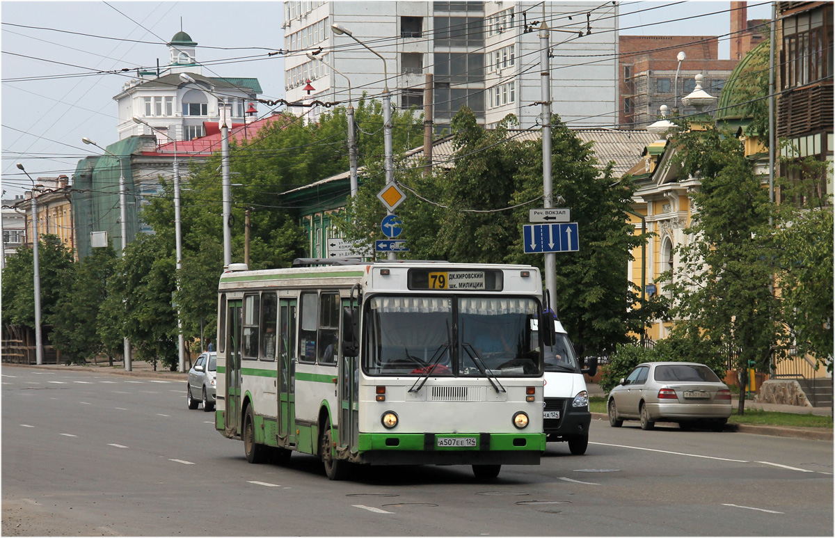 Krasnoyarsk, LiAZ-5256.45 # А 507 ЕЕ 124