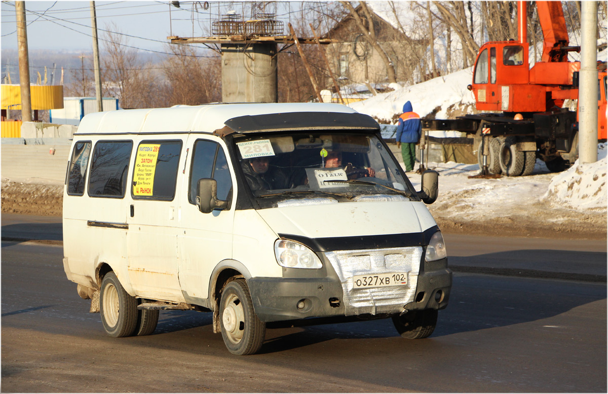 Уфа, ГАЗ-322132 № О 327 ХВ 102