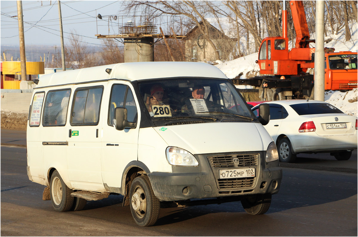 Ufa, GAZ-322125 # О 725 МР 102