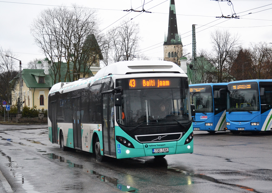 Tallinn, Volvo 7900 Hybrid # 2730