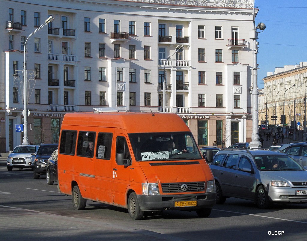 Minsk, Volkswagen LT35 №: 7ТВХ8022