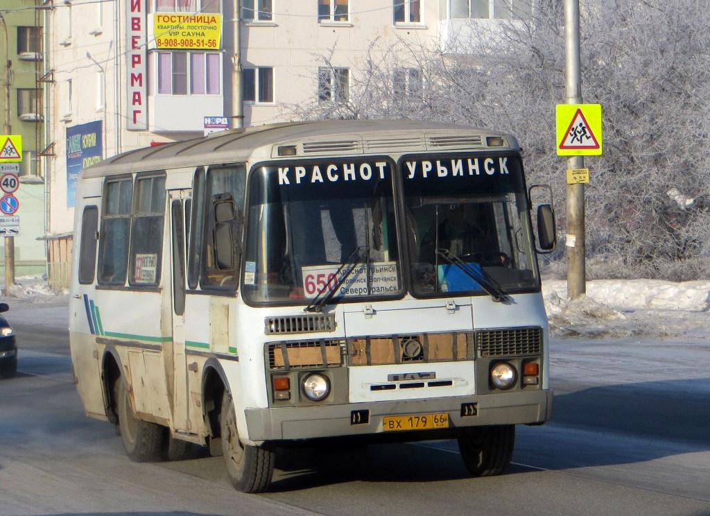 Krasnoturyinsk, PAZ-32053 (320530, 3205B0, 3205C0, 3205E0) nr. ВХ 179 66
