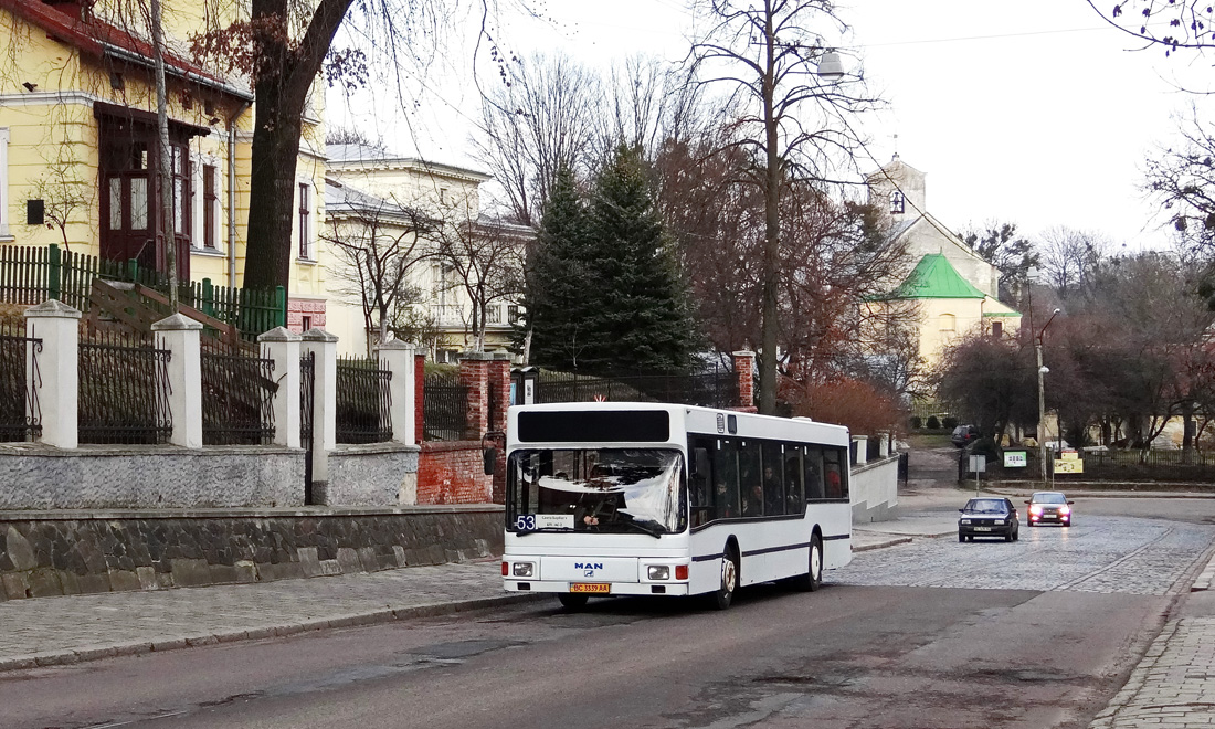 Lviv, MAN A10 NL222 No. ВС 3339 АА