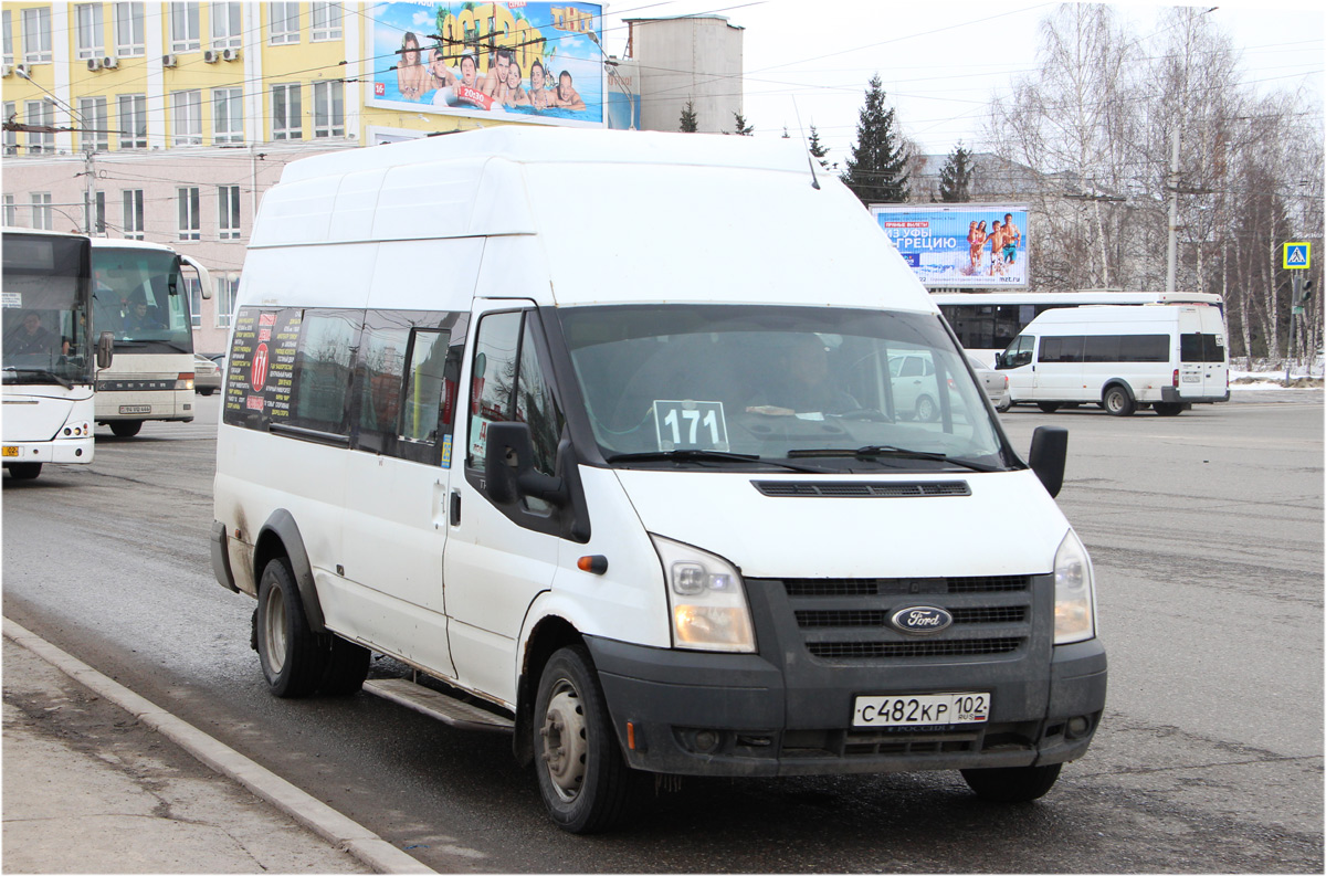 Ufa, Nidzegorodec-222708 (Ford Transit FBD) # С 482 КР 102