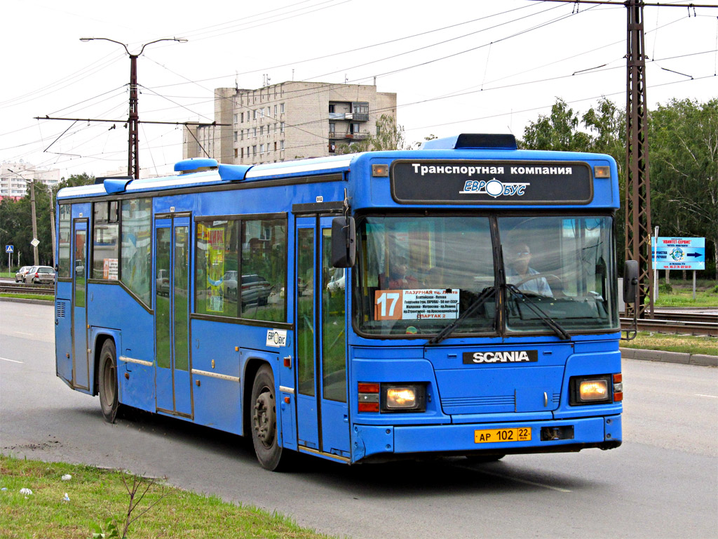 Барнаул, Scania MaxCi № АР 102 22